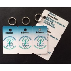 School - YOUR SCHOOL -  Bag Tag - Small 3 tags